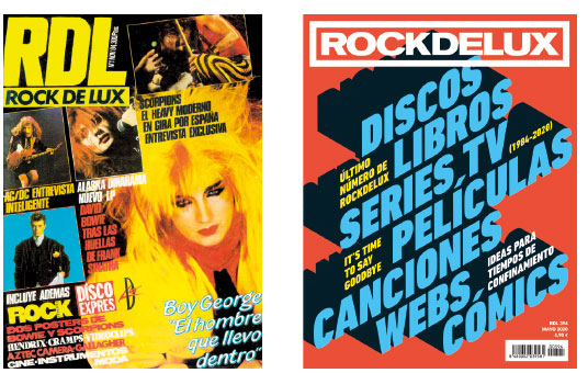 La revista musical ‘Rockdelux’ cierra tras más de 35 años (1984-2020)