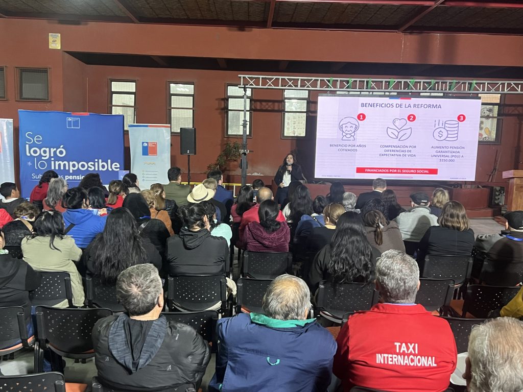 Pensiones subirán a $250 mil desde septiembre beneficiando a miles en Arica