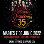 Auténticos Decadentes celebran el 7 de junio