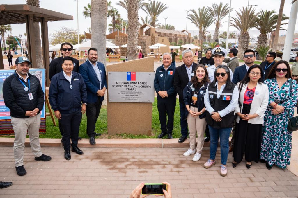 Renuevan borde costero de Playa Chinchorro con inversión superior a $7.600 millones