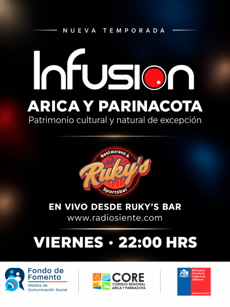 Arquitectura, patrimonio y desarrollo de Arica y Parinacota serán protagonistas de un nuevo capítulo de InFusión