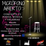 Micrófono Abierto en Espacio Cultural Arganda